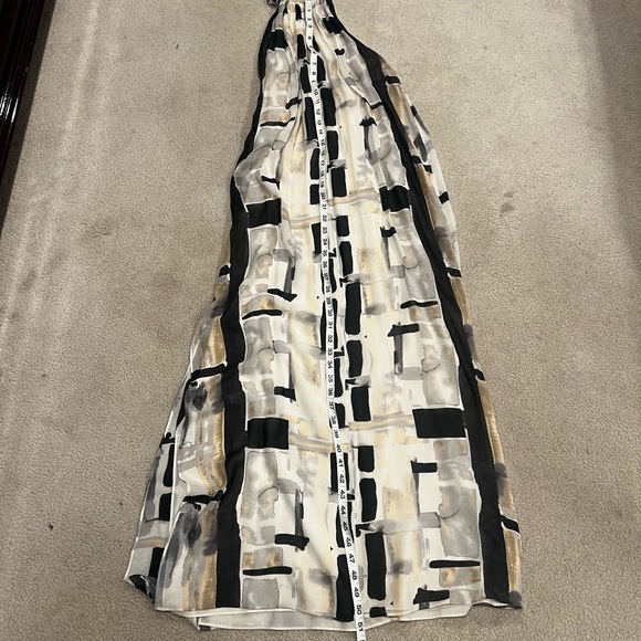 Alice and Olivia Silk halter dress with a side slit size small but stretchy - Picture 12 of 12